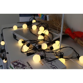 Dây Đèn Led Trang Trí - Bi Tròn Size 4cm