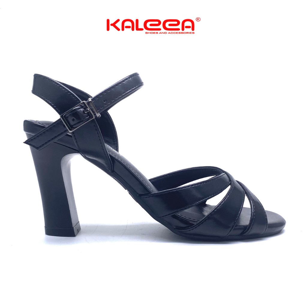 Giày Sandal Nữ Cao Gót KALEEA UK1072 - Quai Mảnh Gót Trụ 7 Phân Mũi Nhọn Kiểu Dáng Hiện Đại