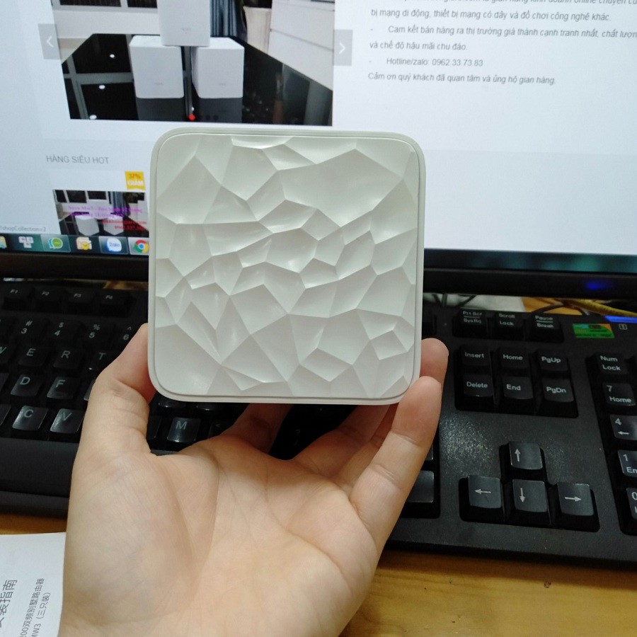 Thiết bị Wifi Mesh Tenda Nova MW3 - Ghép Nối Không Dây Cho Vùng Phổ Sóng Rộng Hơn 300m2