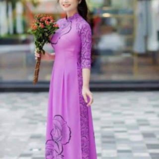 ÁO HOA HỒNG MẶC TẾT
