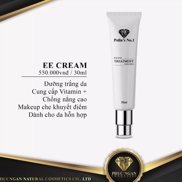 KEM CHỐNG NẮNG, MAKUP, DƯỠNG TRẮNG DA EE CREAM POLLA