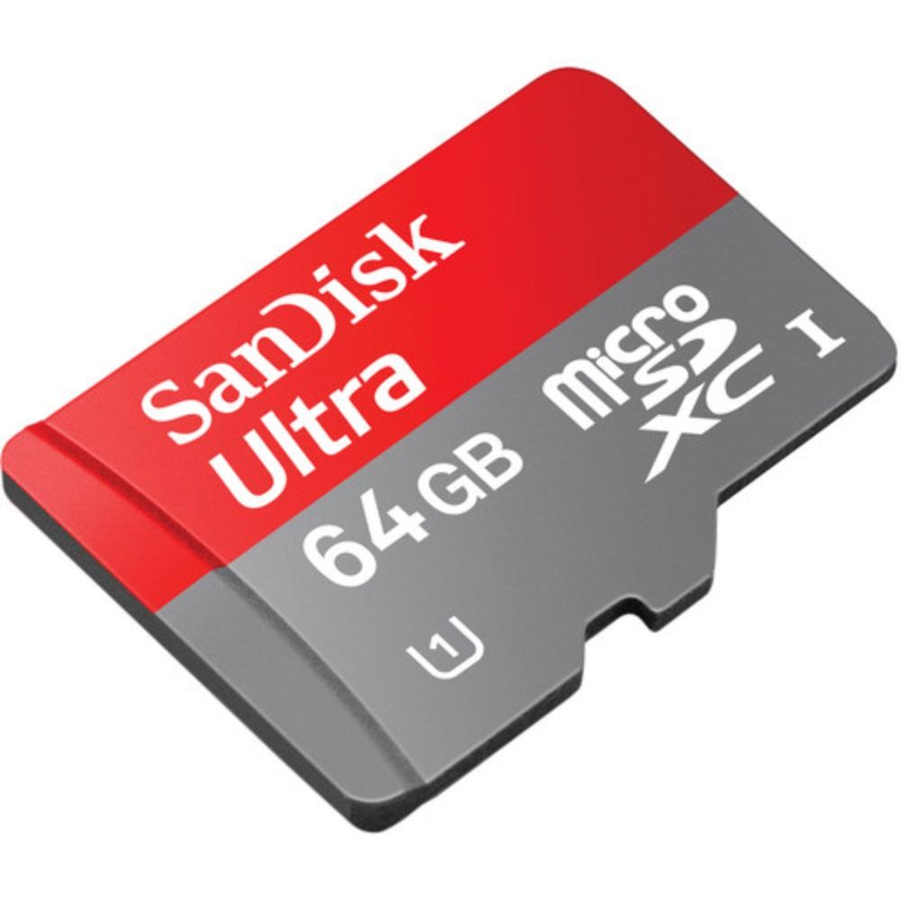 Thẻ Nhớ MicroSD SanDisk Ultra 64GB -  Hàng nhập khẩu - Bảo Hành 5 năm