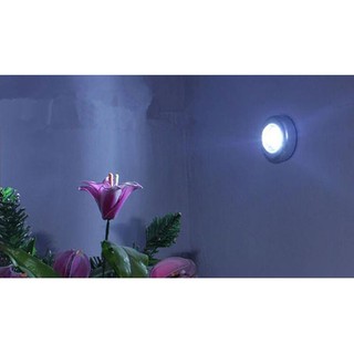 Wall Light Lighting 4 LED Wireless Push Touch Lamp