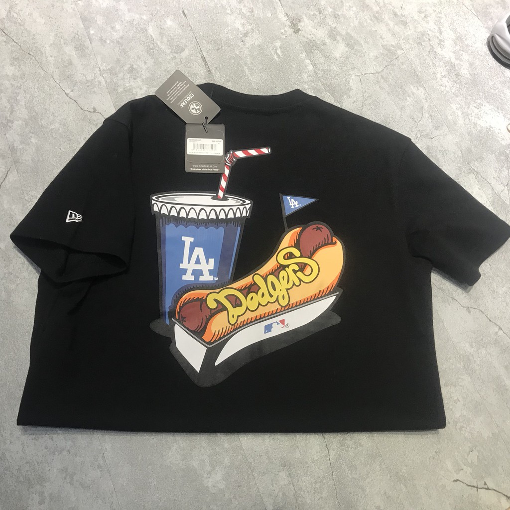 Áo Thun Unisex NEW ERA HOTDOG Chính Hãng 100% – 13715377- ĐEN | BigBuy360 - bigbuy360.vn