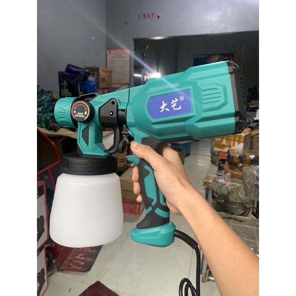 Súng phun sơn điện cầm tay SPRAY GUN máy phun sơn 550w