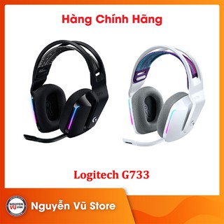 Tai nghe Gaming Logitech G733 LIGHTSPEED Wireless 7.1 RGB - Hàng Chính Hãng