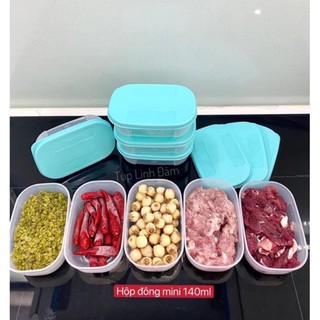 Bộ hộp trữ đông Tupperware Freezermate 140ml