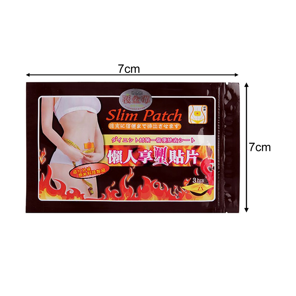 Set 10 miếng dán giảm béo đốt cháy mỡ thừa làm thon gọn cơ thể cho nữ