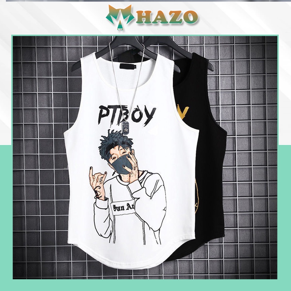 ÁO SÁT NÁCH THỂ THAO NAM NỮ BA LỖ THUN LẠNH TANKTOP PT BOY 305 CỰC HOT