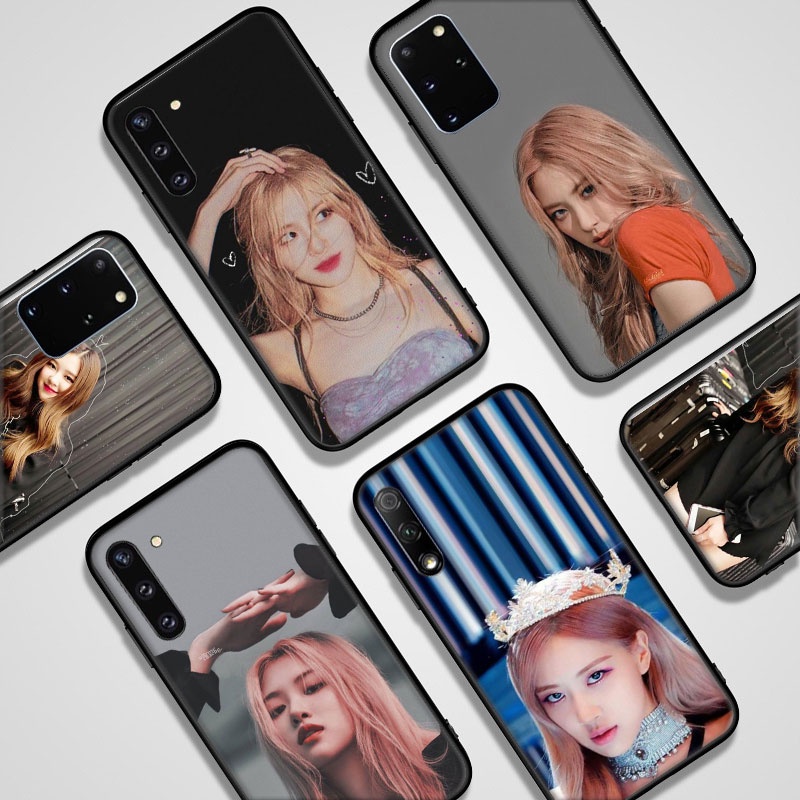 BLACKPINK Rosé Casing Samsung Galaxy S20 S10E S7 Edge S8 S9 Plus S10 Lite Plus Soft silicone phone Case Cover