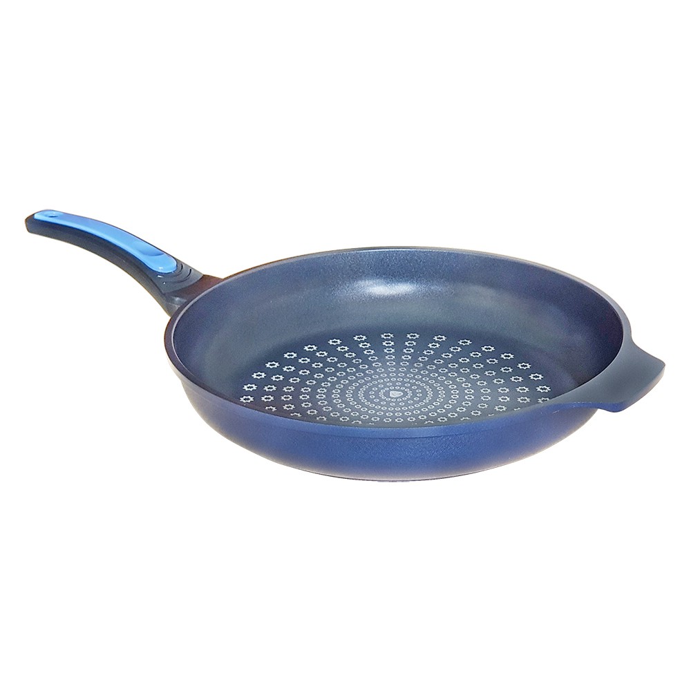 Chảo đá chống dính kim cương cạn CookWay Nhập khẩu Hàn Quốc FCDP-20/26/30/32 cm