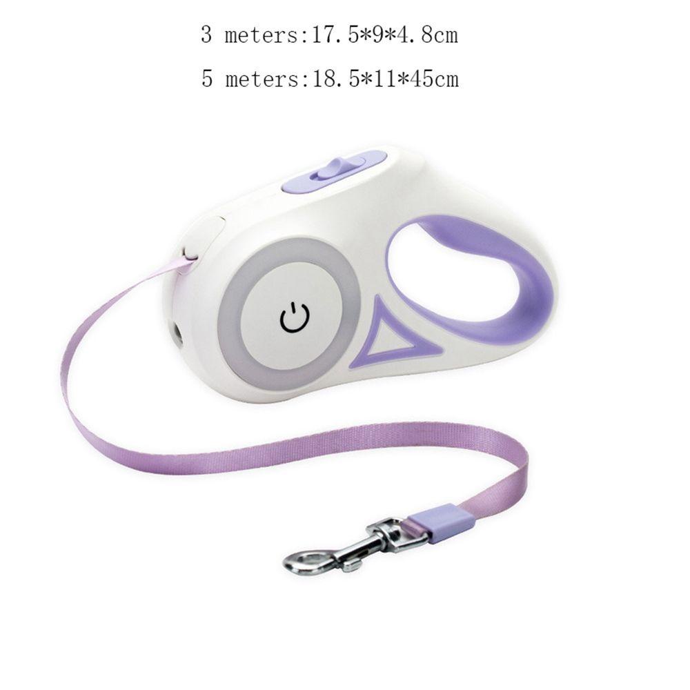Dây Dắt Thú Cưng Đi Dạo Có Đèn Led Phát Sáng Thời Trang