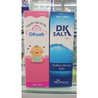 Xịt mũi muối biển DK SALK người lớn và trẻ em