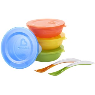 Bộ Chén Muỗng Ăn Dặm Munchkin Cho Bé