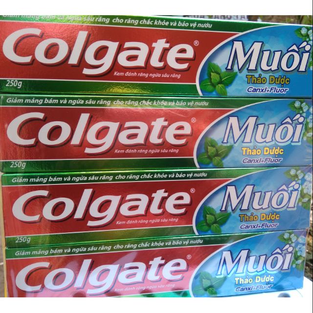 KEM ĐÁNH RĂNG COLGATE MUỐI THẢO DƯỢC 250G