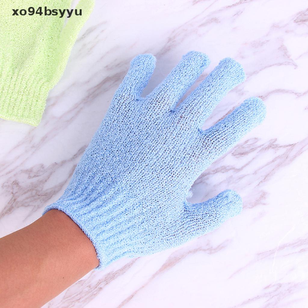 Găng Tay Tẩy Tế Bào Chết Bằng Xơ Mướp Dùng Khi Tắm Xo94Bsyu