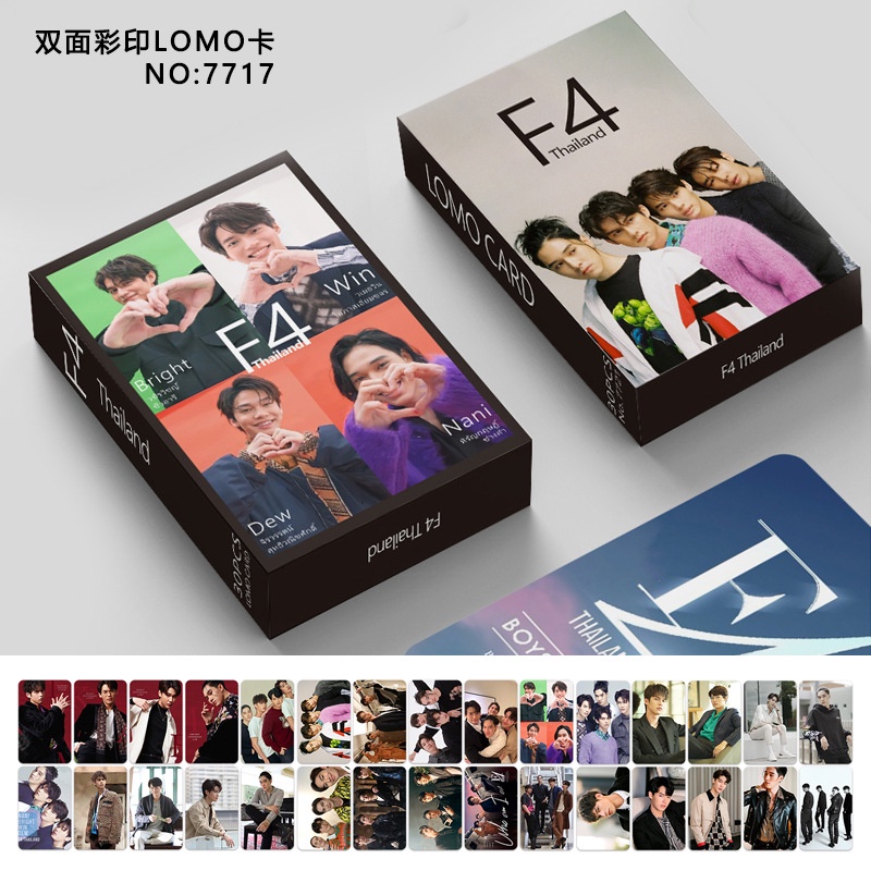 Ảnh thẻ Lomo hình F4 Thái Lan BRIGHTWIN in hai mặt
