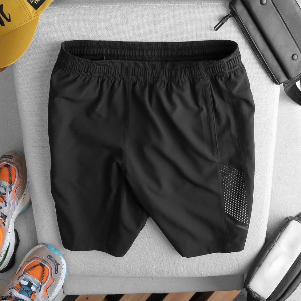 Quần short nam đi biển siêu đẹp phong cách thể thao vải cotton co giãn mát mẻ cao cấp