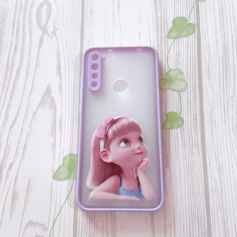 Ốp nhám viền cao su Xiaomi Redmi note 8 / Xiaomi Redmi 9T