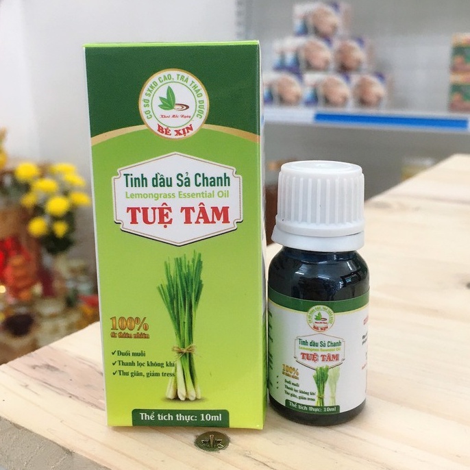 Tinh dầu sả chanh TUỆ TÂM 10ML