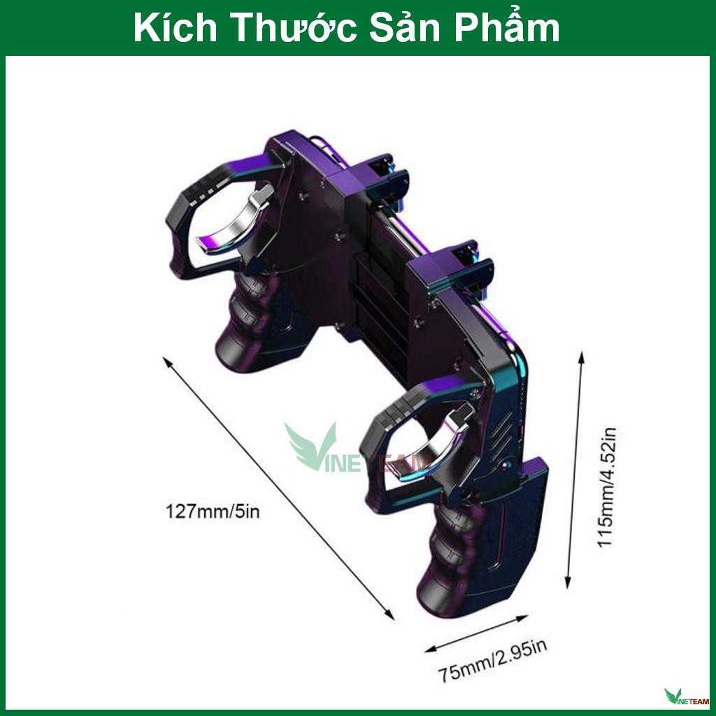 Tay cầm chơi game PUBG K21 thiết kế cực chất cho điện thoại chuyên nghiệp cho game PUBG -dc3962