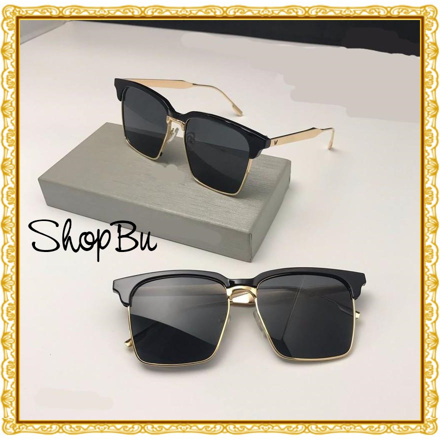 Kính râm V 2017 VUÔNG GỌNG VÀNG NAM NỮ | BigBuy360 - bigbuy360.vn