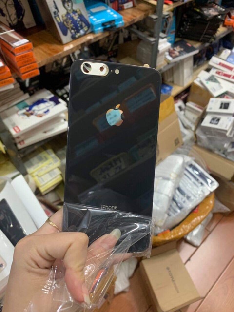 [Mã ELFLASH5 giảm 20K đơn 50K] Kính Lưng Thay Cho iPhone Độ 8 / 8Plus / X