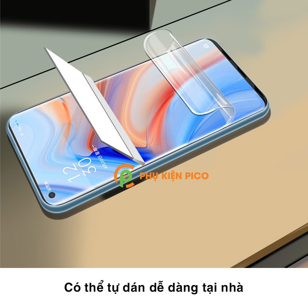 Dán màn hình Reno 4 Pro / Reno 3 full màn dẻo trong suốt PPF tự phục hồi vết xước - Dán dẻo Oppo Reno 4