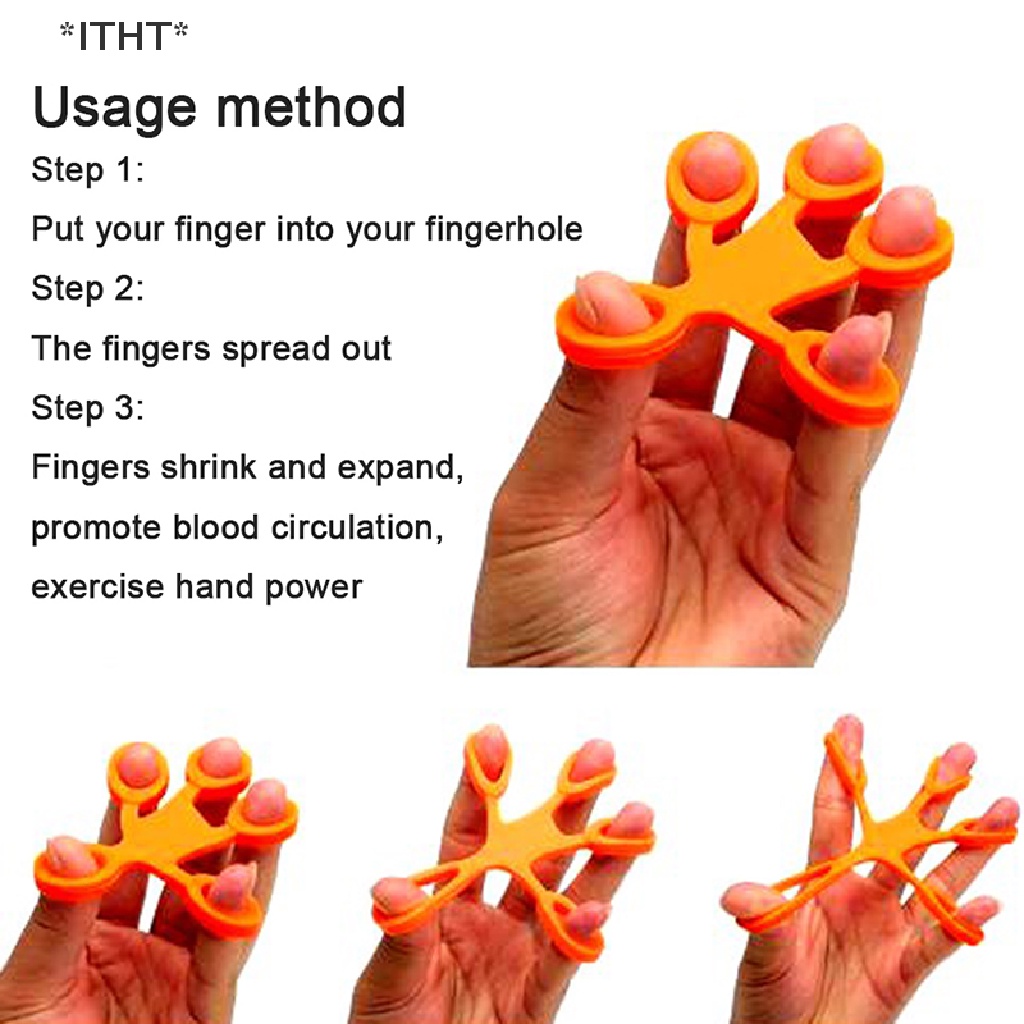 Vòng Silicone Tập Ngón Tay Giảm Căng Thẳng