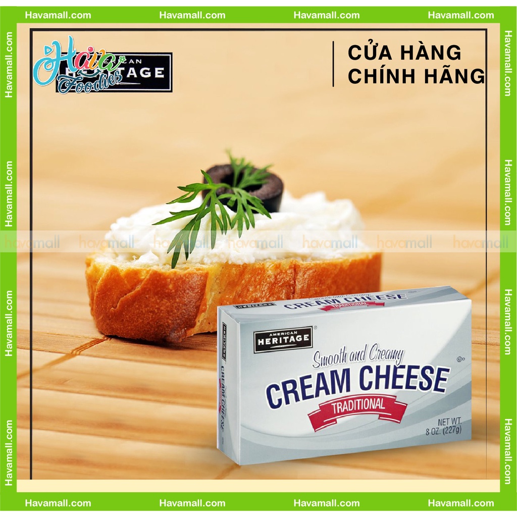 Phô Mai Kem HERITAGE 226gr – Cream Cheese