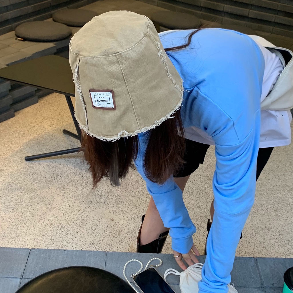 Mũ xô chống nằng phong cách Hàn Quốc cho nữ