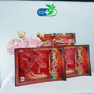 Cao dán hồng sâm Power Red Ginseng ( Túi đỏ 20 miếng )