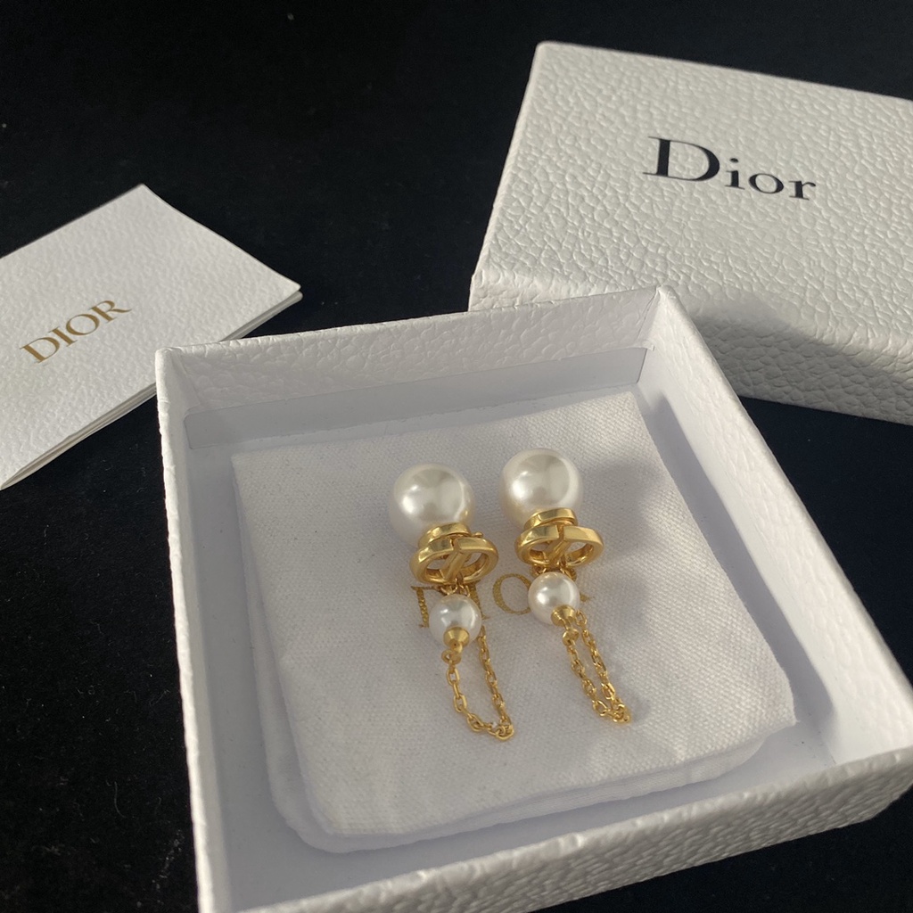 Khuyên tai kim loại kết hợp CD hoàn thiện mới cho nữ S925