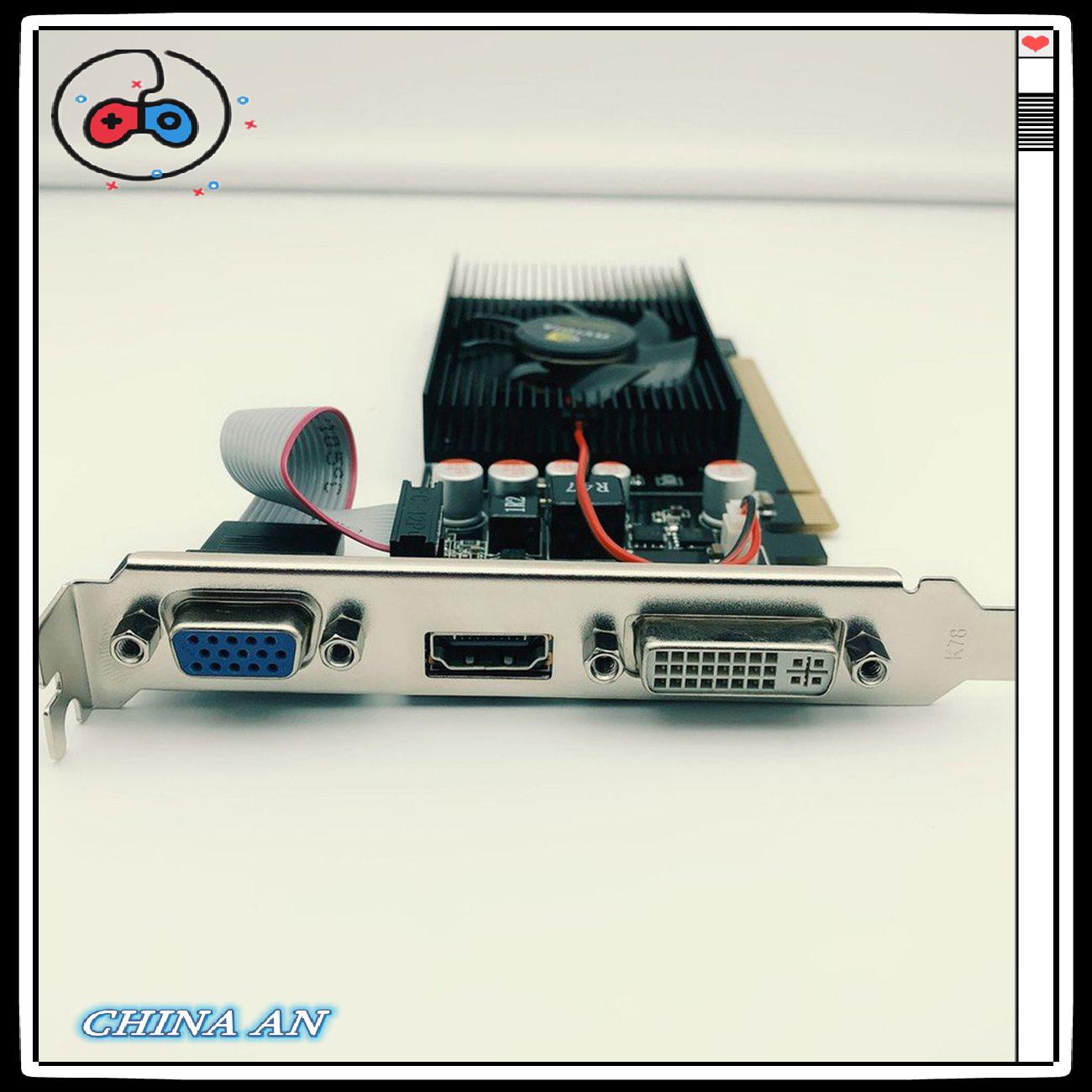 ⚡Hot sản phẩm/NVIDIA GeForce GT210 1GB 64bit VGA/DVI Video Card Computer Game Graphics