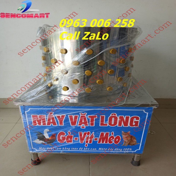 MÁY VẶT LÔNG GÀ ,LÔNG VỊT INOX PHI 60 CÔNG SUẤT 2,2KW  - MVLG83
