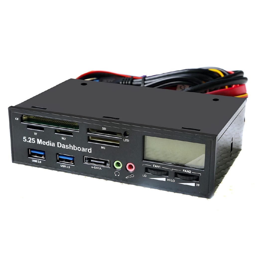 Đầu đọc thẻ nhớ đa năng USB3.0 5.25 "