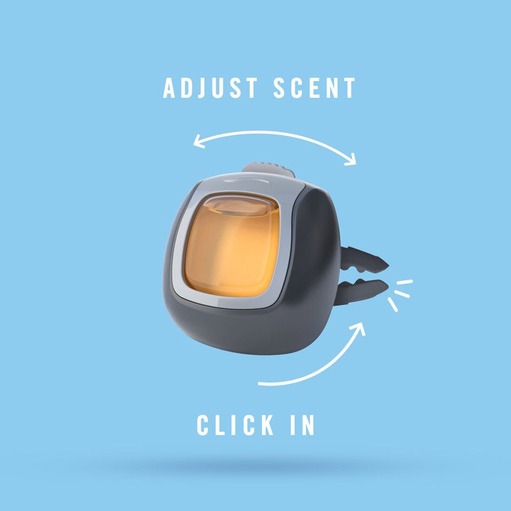 Nước hoa kẹp khe gió, nước hoa ô tô Febreze Air Freshener Car Vent Clips kẹp ống gió xe hơi [Hàng Mỹ]