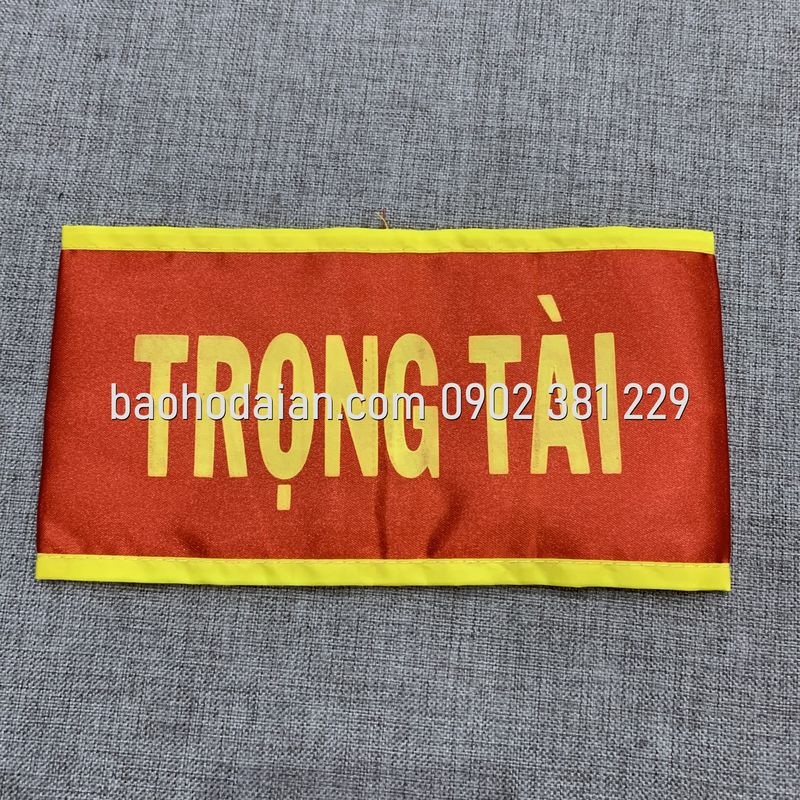 Băng rôn khẩu hiệu đeo cánh tay - nhiều mẫu