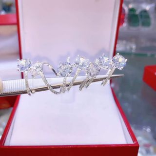 Nhẫn bạc ta s999 đính đá nhô có hóa đơn tiệm vàng