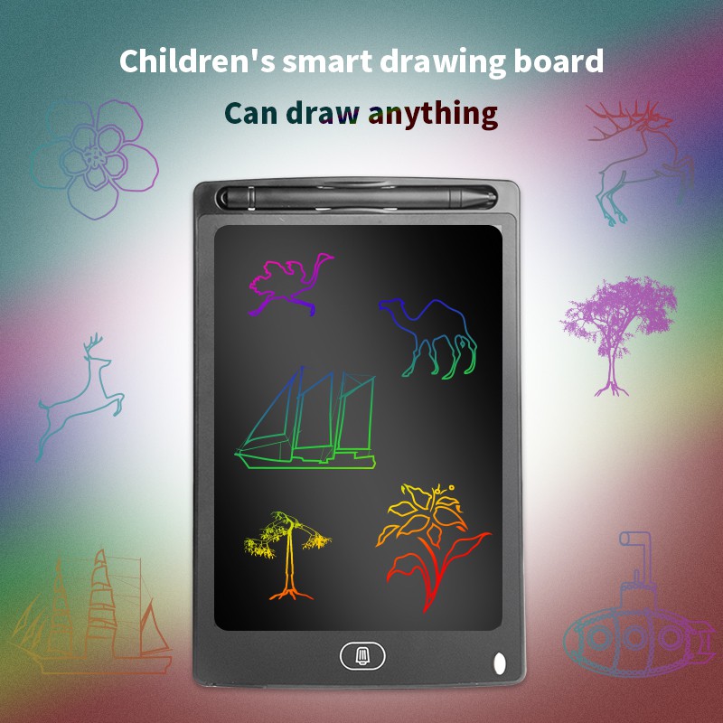 Máy tính bảng viết LCD 8,5 inch Bảng gạt nam châm tập vẽ tự xóa Drawing Board cho trẻ em bảng