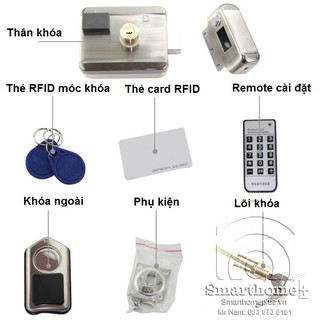 KHÓA CỔNG THẺ TỪ RFID SHP-IDL1