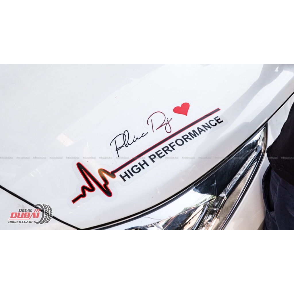 Bộ decal Euro 5 dán xe Suzuki Swift_tặng tem chữ ký