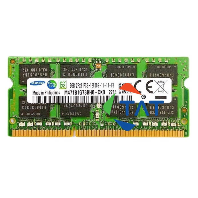 Ram Laptop Samsung DDR3 8GB 1600MHz PC3-12800S 1.5V - Mới Bảo hành 3 năm