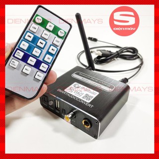 Bộ chuyển đổi âm thanh optical quang học ra AV sang audio có MIC hát và Bluetooth - BH 12 tháng