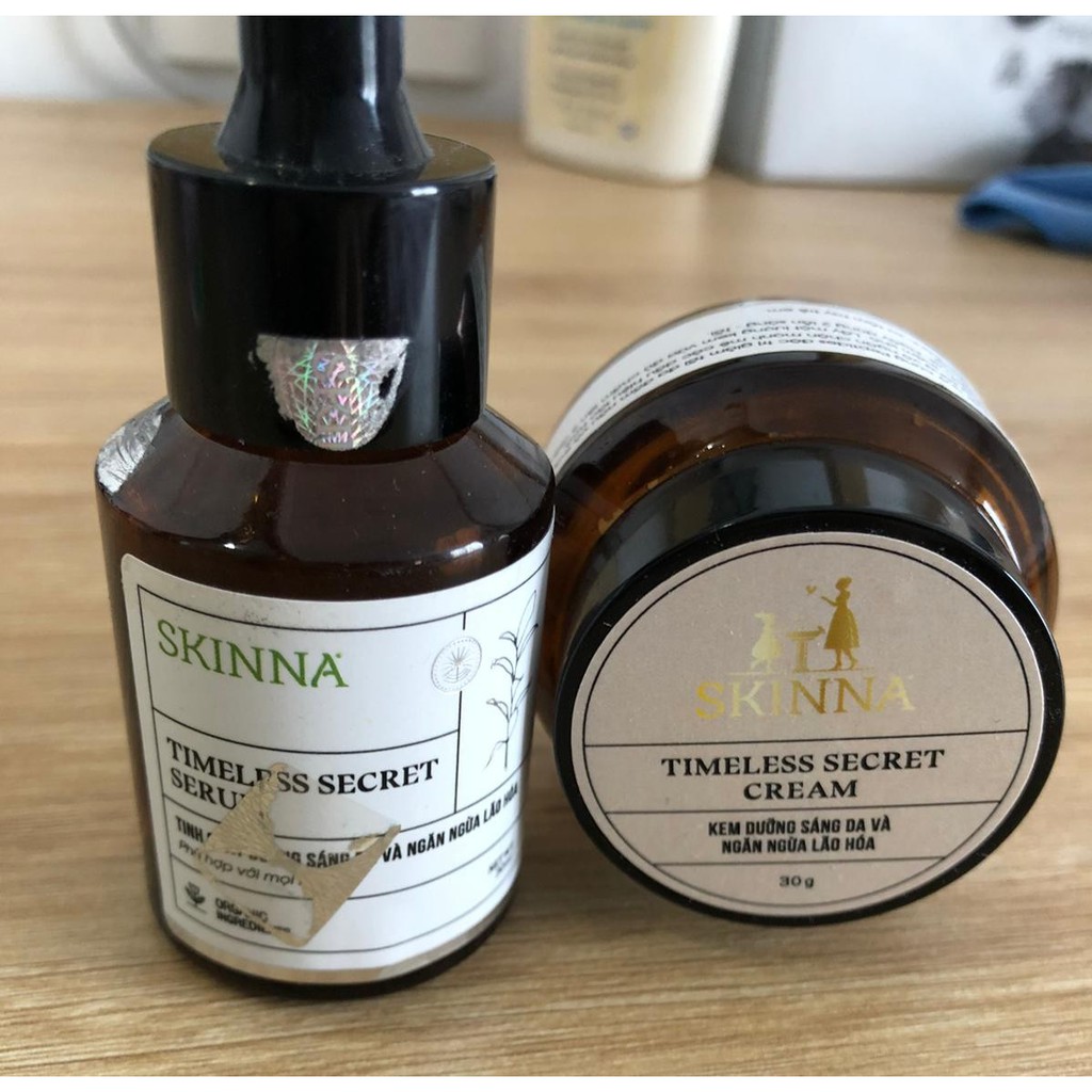 SKINNA ORGANIC - Serum TIMELESS Dưỡng Sáng DA & Ngăn Ngừa Lão Hóa