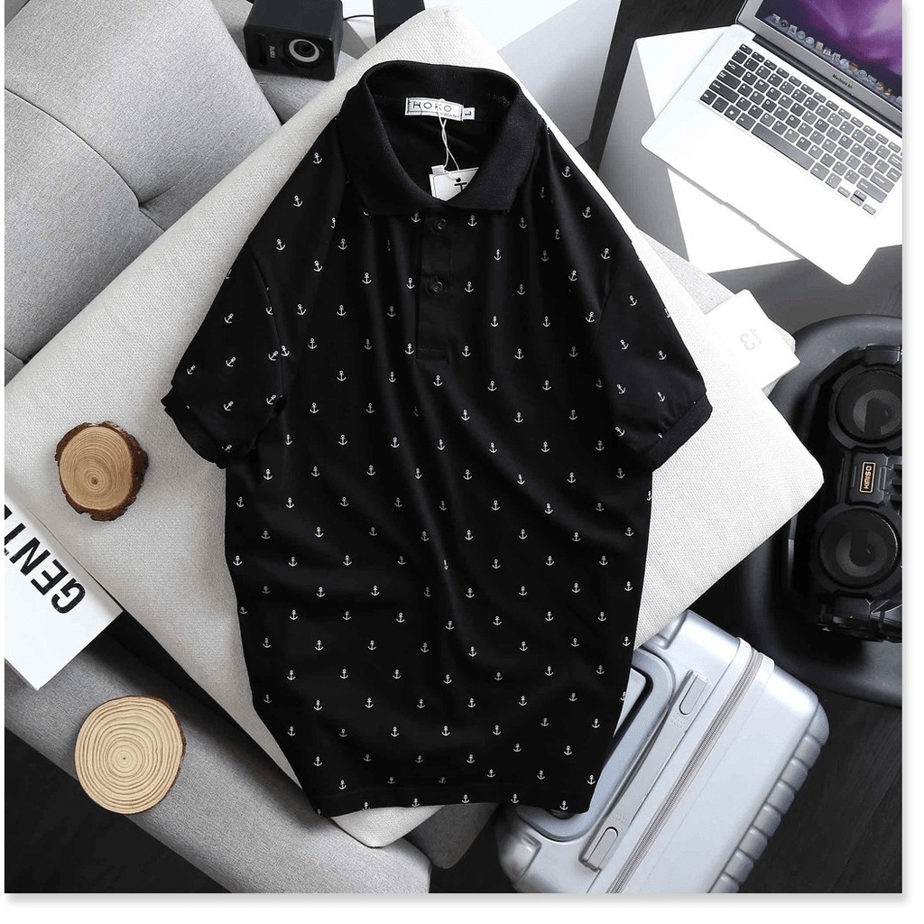 ÁO THUN CỔ TRỤ NAM ĐƯỢC THIẾT KẾ HỌA TIẾT TRÊN ÁO SIÊU SANG KHÁNH AN STORE 99