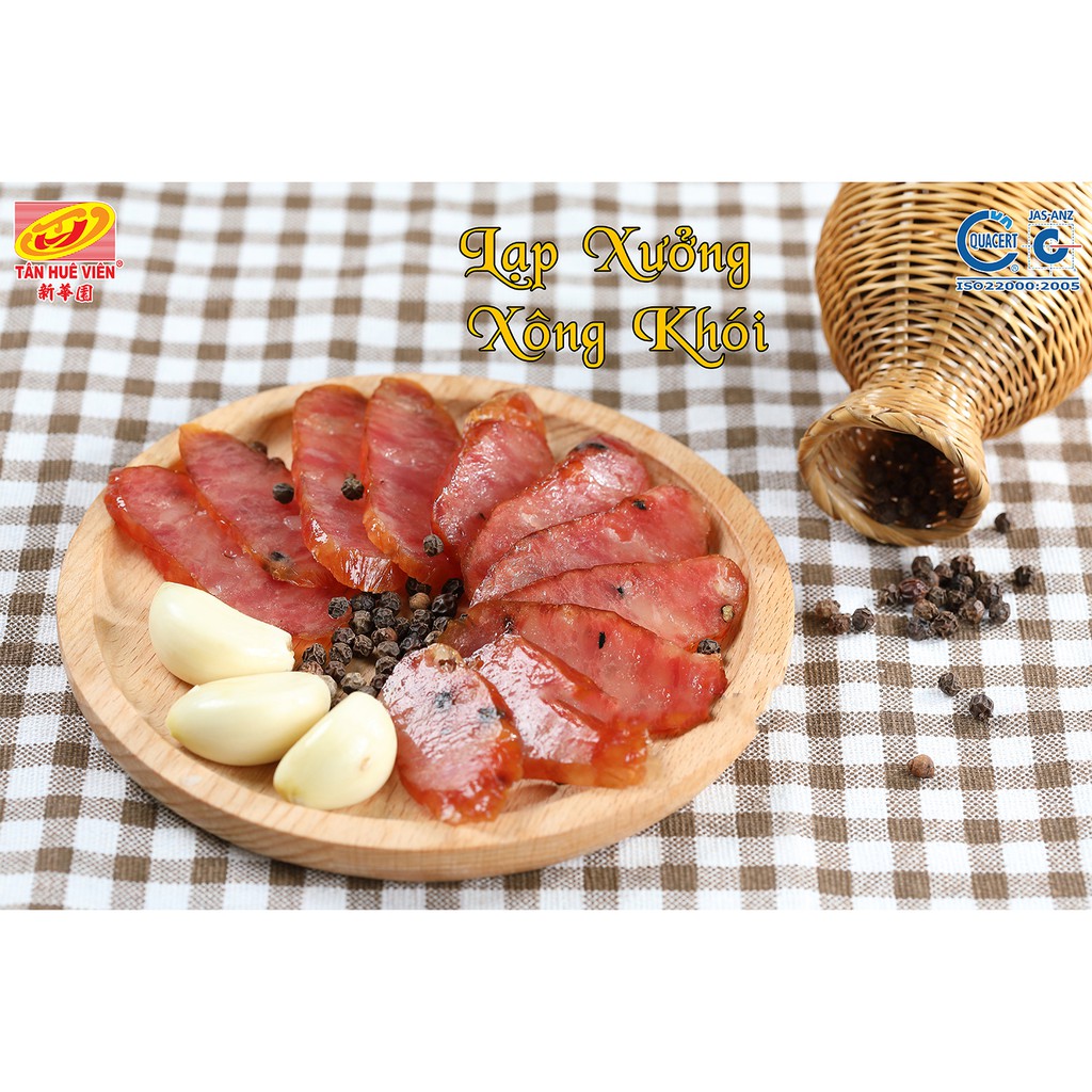 Lạp xưởng Xông khói Tân Huê Viên túi 500g