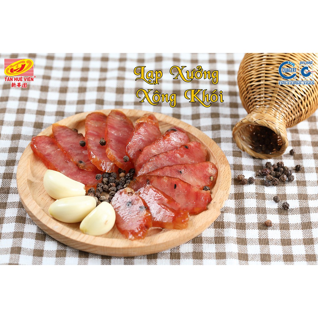 Lạp xưởng Xông khói Tân Huê Viên túi 500g | BigBuy360 - bigbuy360.vn