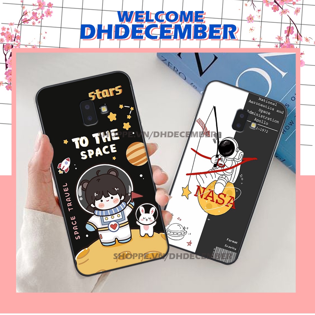 Ốp lưng Samsung Galaxy J6 PLUS in hình dễ thương- cute dog- n@sa RẺ-ĐẸP-CHẤT
