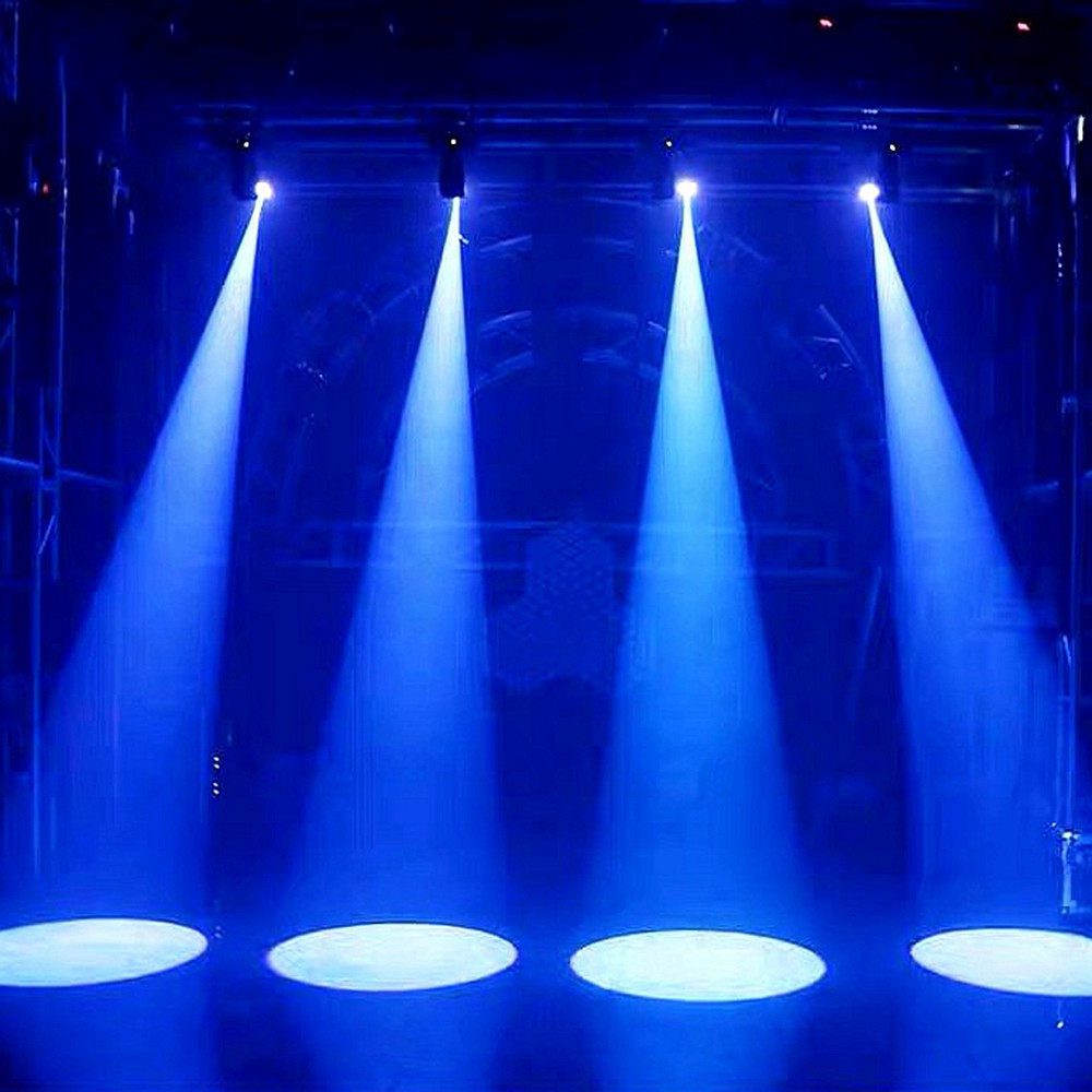 ĐÈN MOVING 30W VIỀN LED Đèn sân khấu